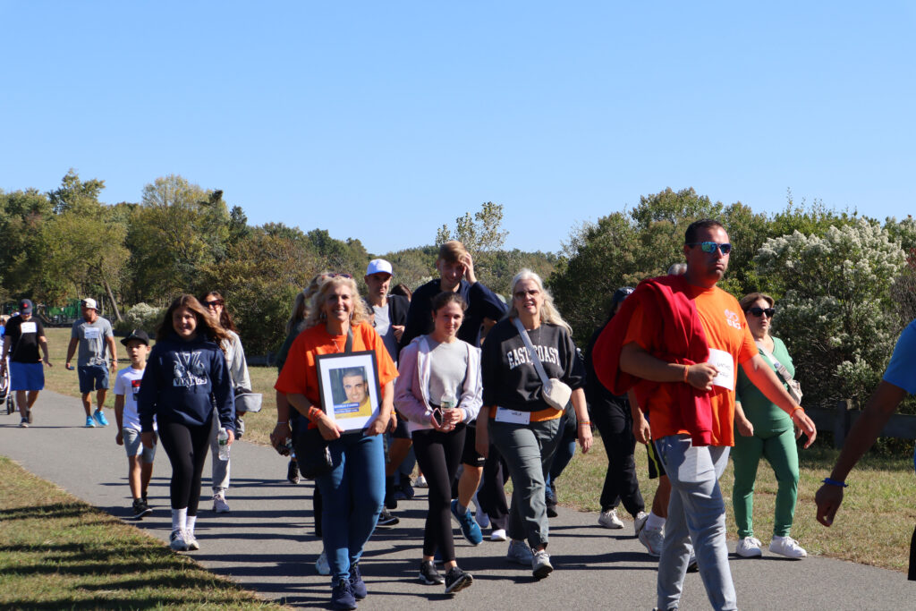 Barbara D'Amora Walking With Nick D'Amora'S Picture